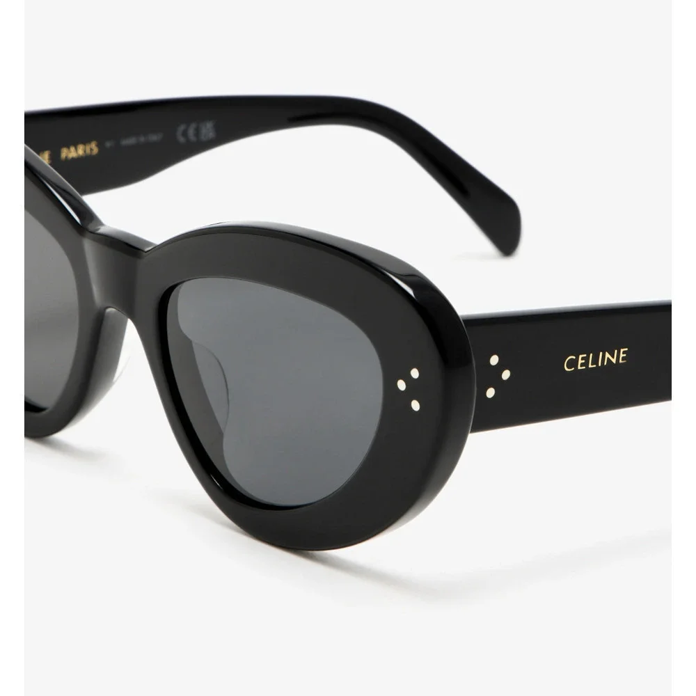 NWT Celine CL40320U-01A-52 Black 52mm Sunglasses